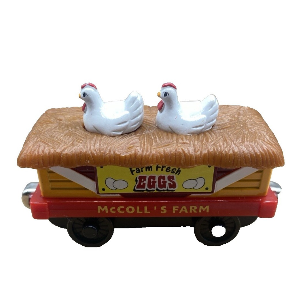 McColl's Farm Thomas & Friends Train Chicken Car Egg Take N Play Toy Farm Car